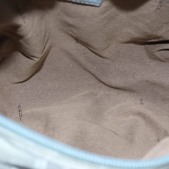 FENDI Zucca Canvas Hand Bag Light Blue Auth 75894 - Picture 11 of 16